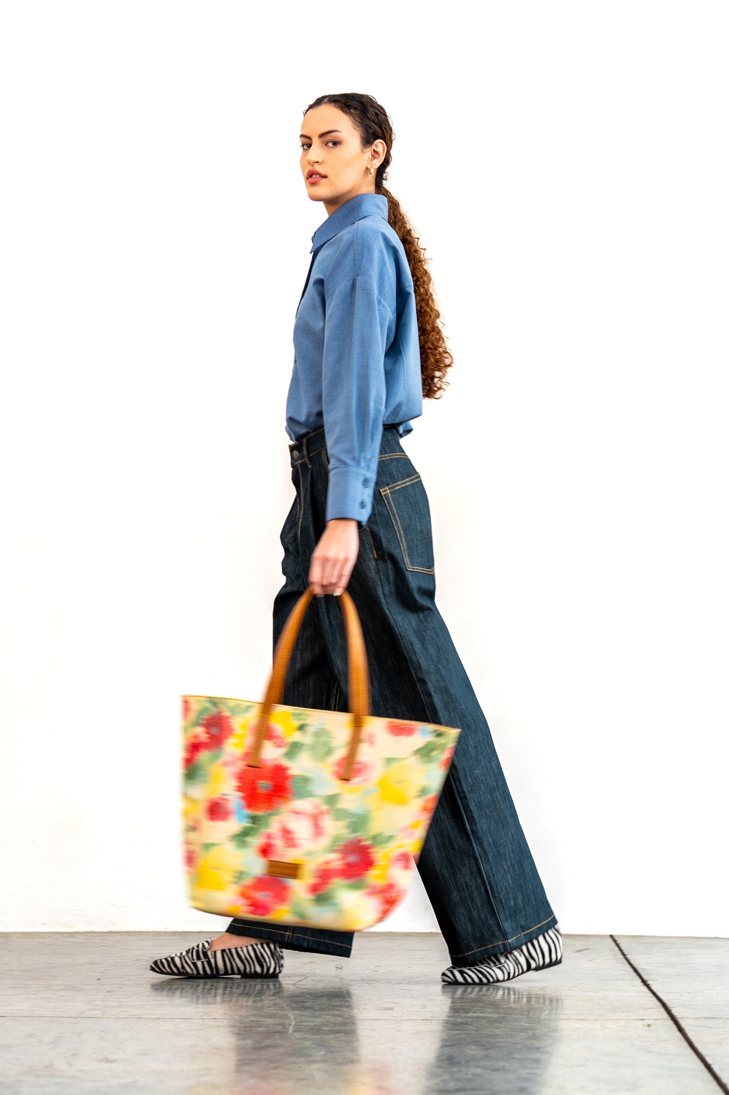 Blue Cotton Shirt
