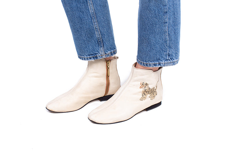 Classic ankle boot - tiger print