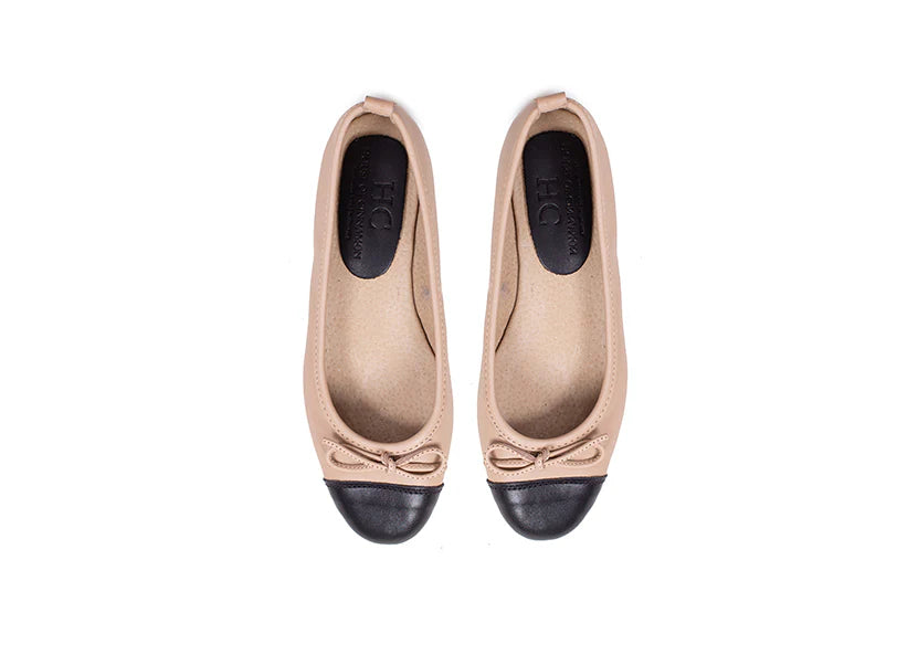 Ballet Flat - with toe cap (Neutral)