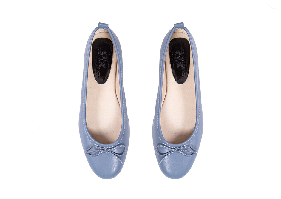 Ballet flat - light blue