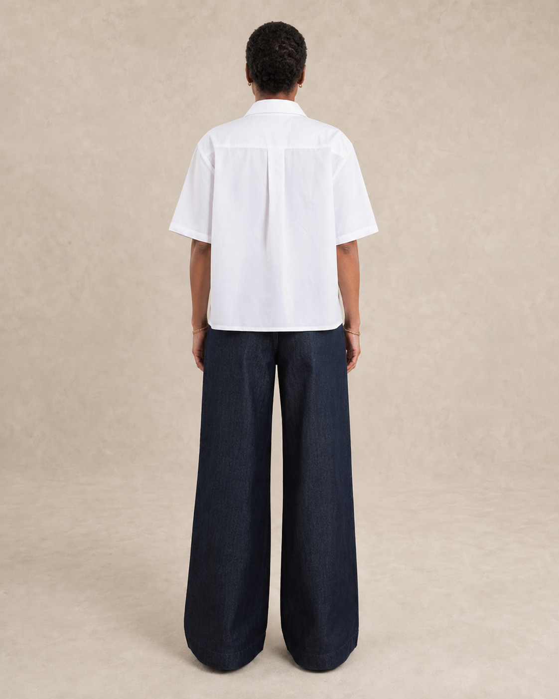 White cotton shirt