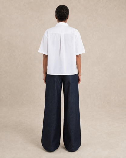 White cotton shirt