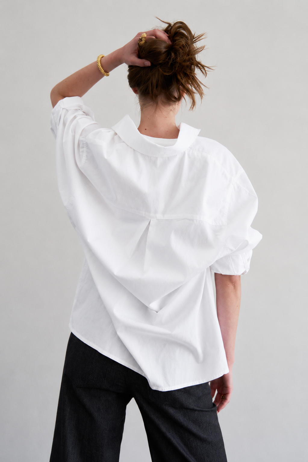 White cotton shirt