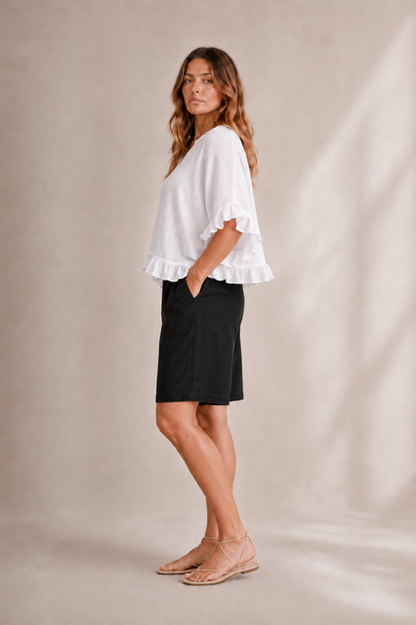 The Ruffle Hem Top