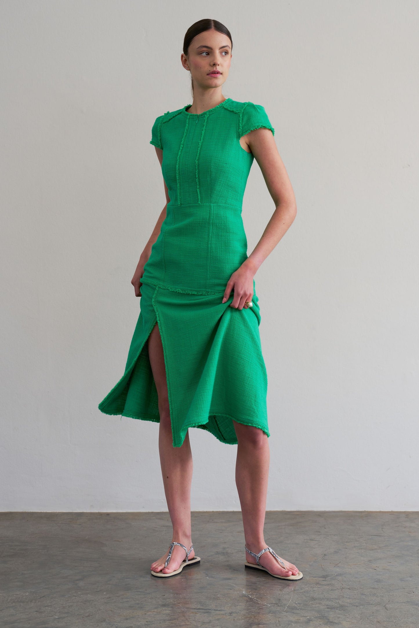 Catherine - snake-print leather