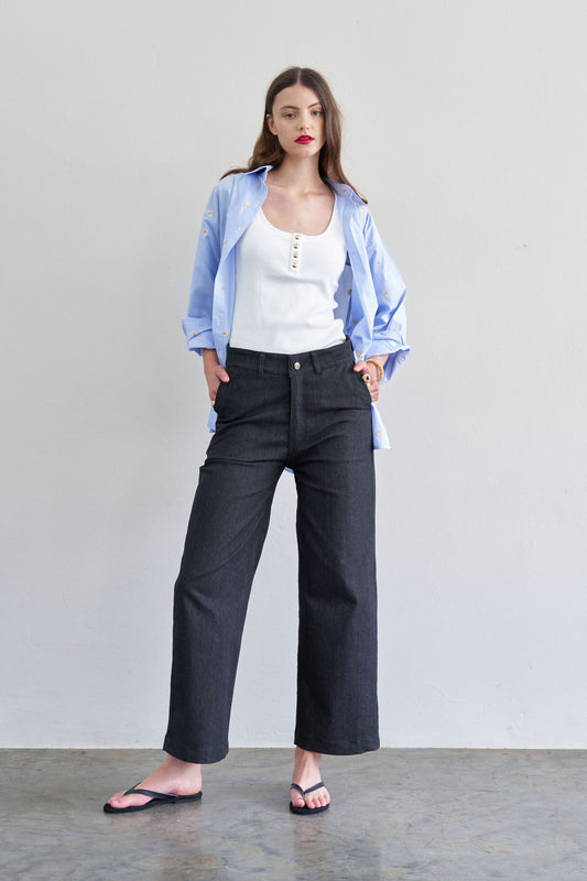 Dark jeans