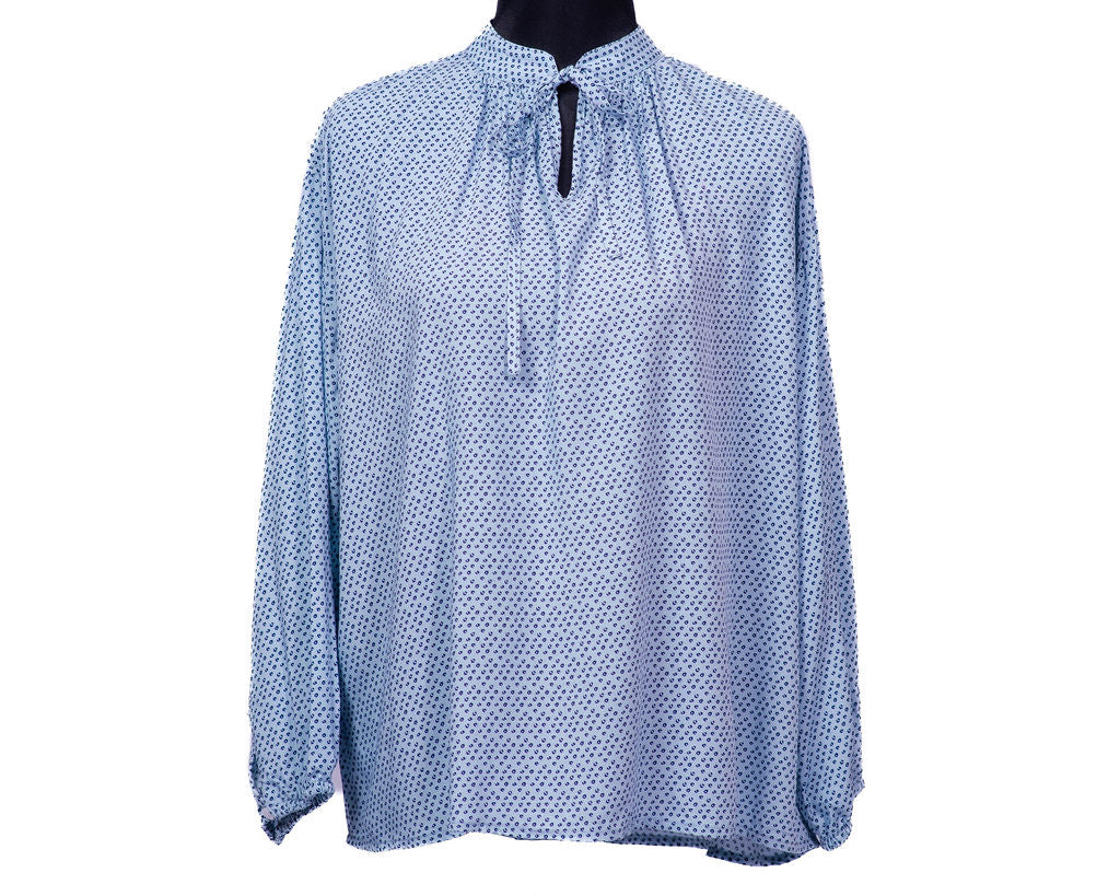 Tie-Neck chally blouse