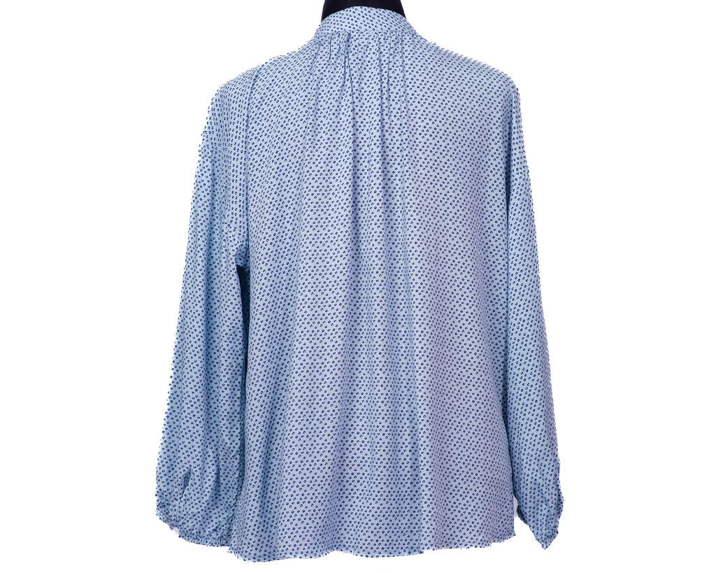 Tie-Neck chally blouse