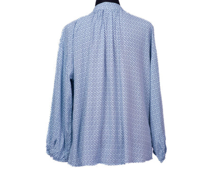 Tie-Neck chally blouse