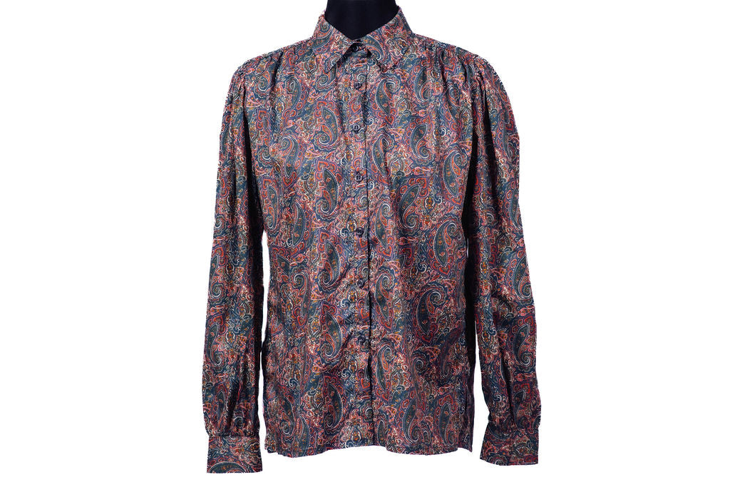 Paisley-print blouse