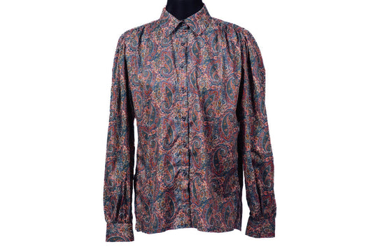 Paisley-print blouse