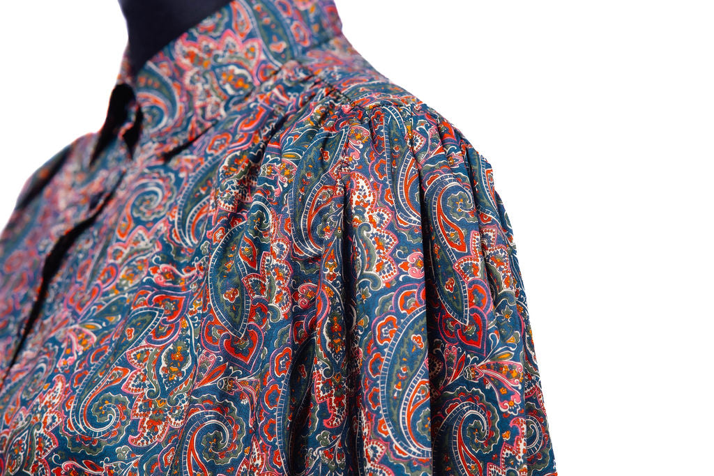 Paisley-print blouse