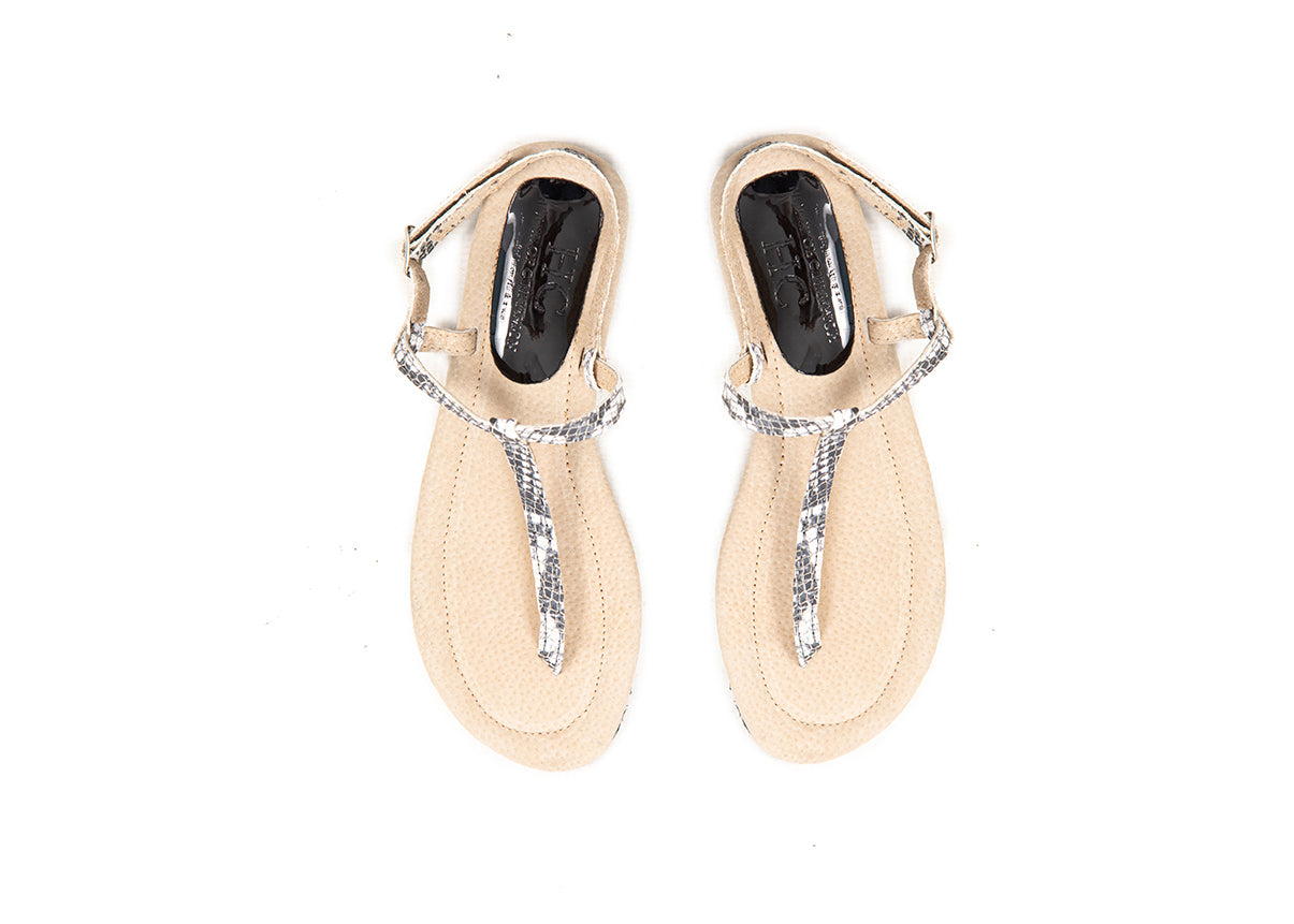 Catherine - snake-print leather