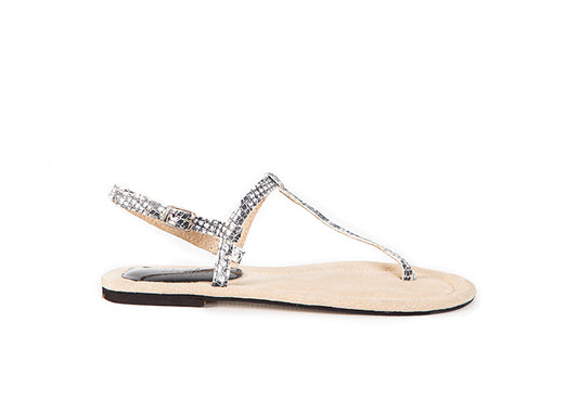 Catherine - snake-print leather