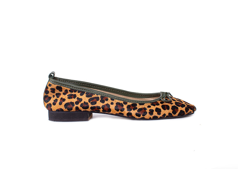 Ballet Flat - Animal Print