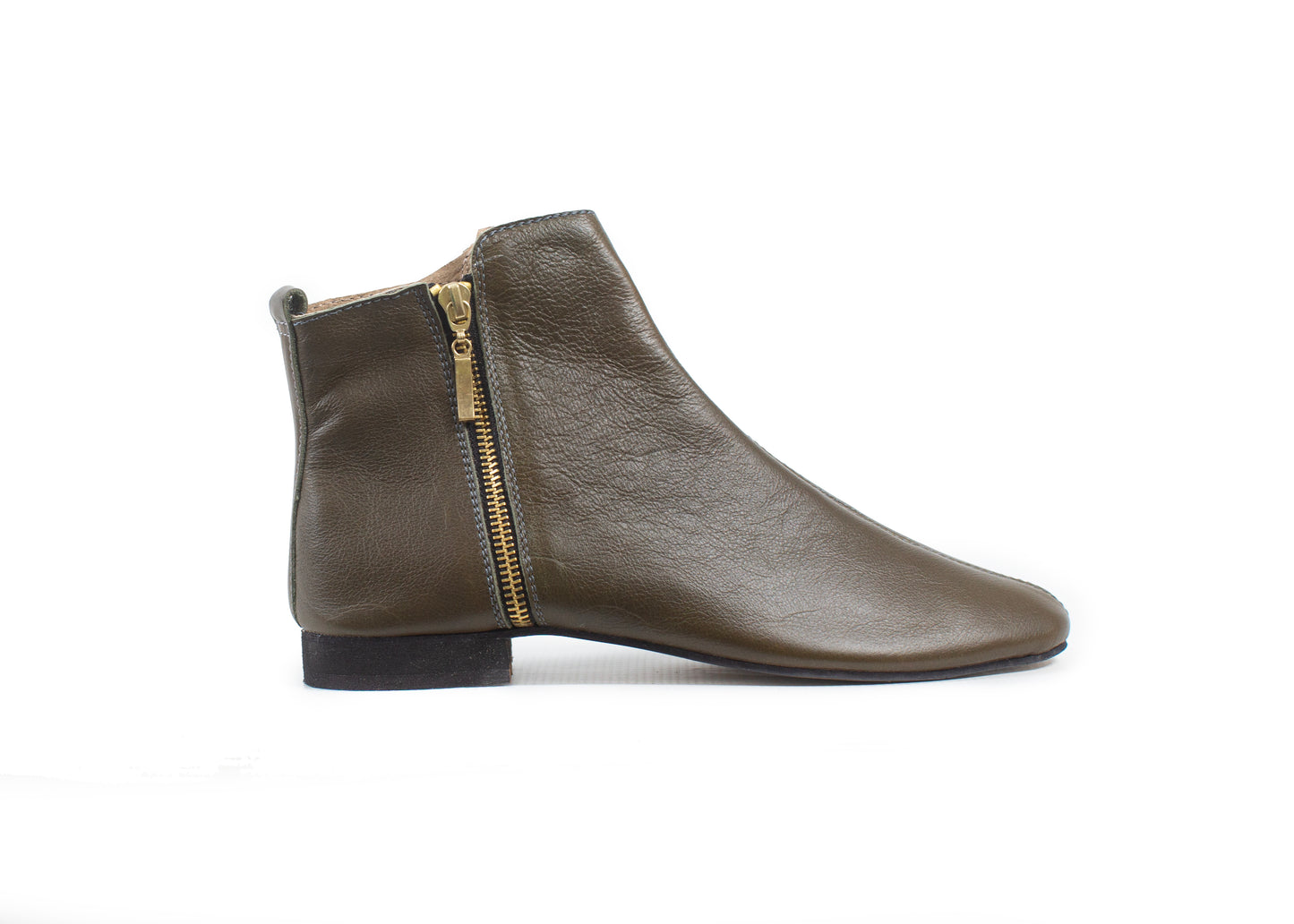 Classic ankle boot - olive green