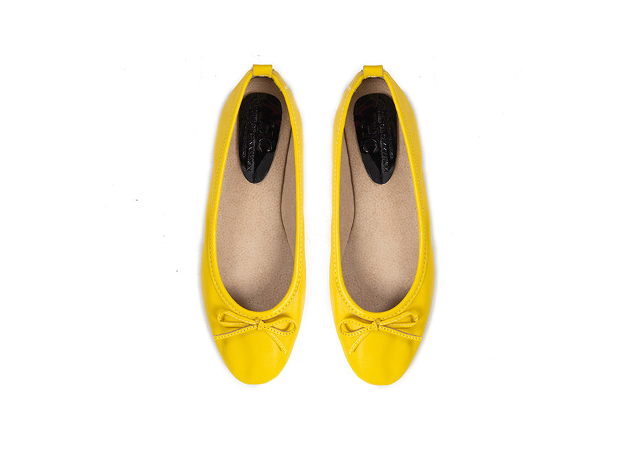 Ballet Flat - vibrant yellow