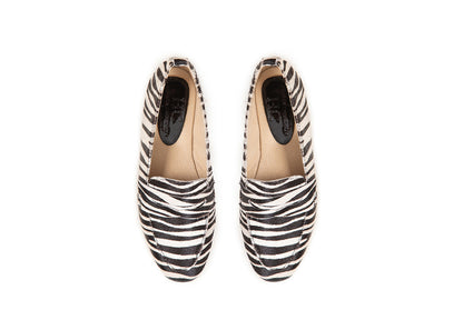 Penny loafer - calfhair zebraprint