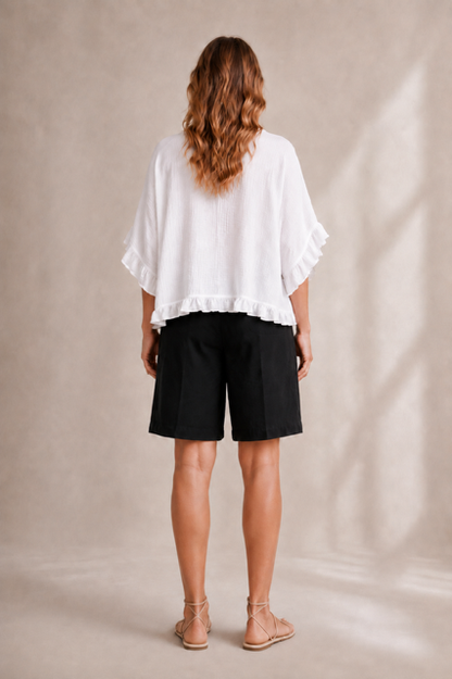 The Ruffle Hem Top