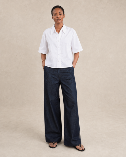 White cotton shirt