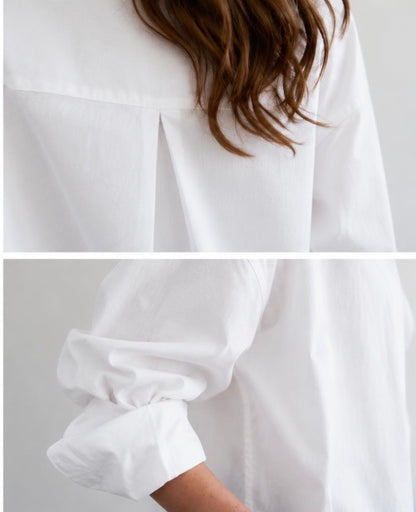White cotton shirt