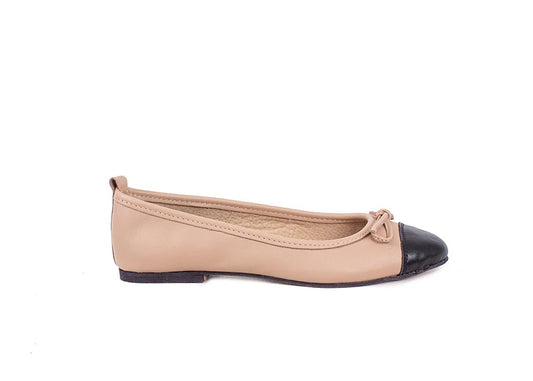 Ballet Flat - with toe cap (Neutral)