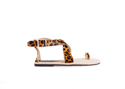 Simone - calfhair leopard