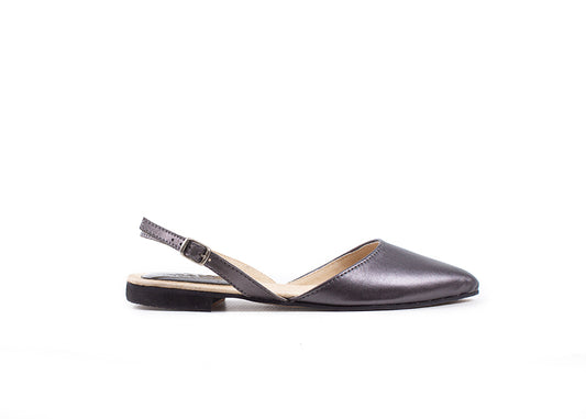 Bailey - smokey grey leather