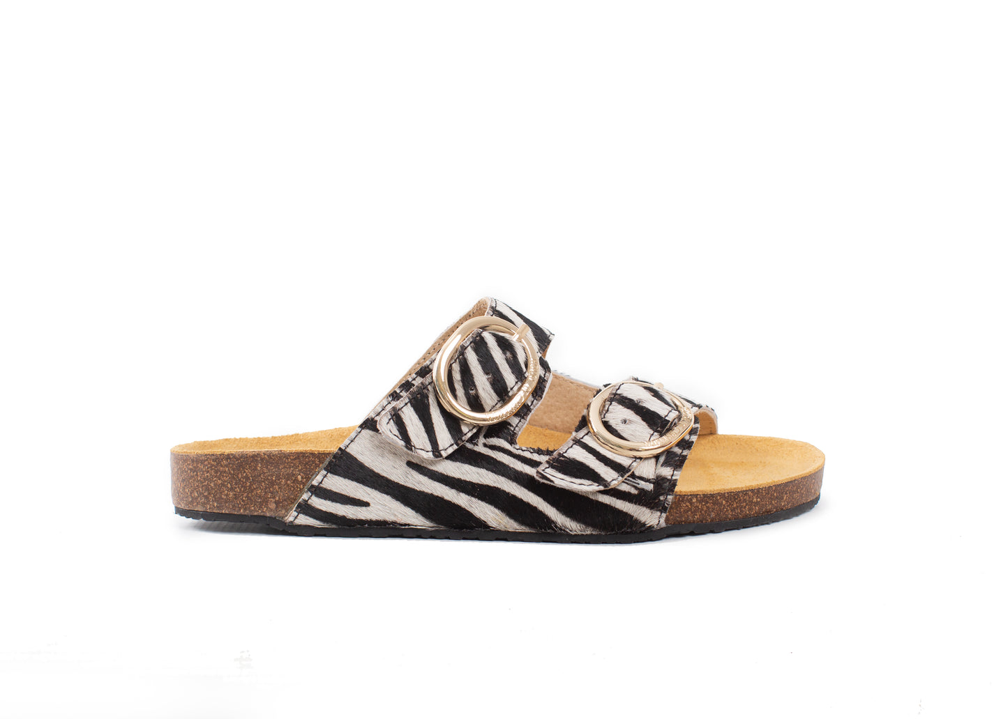 Greta Slides - zebra print